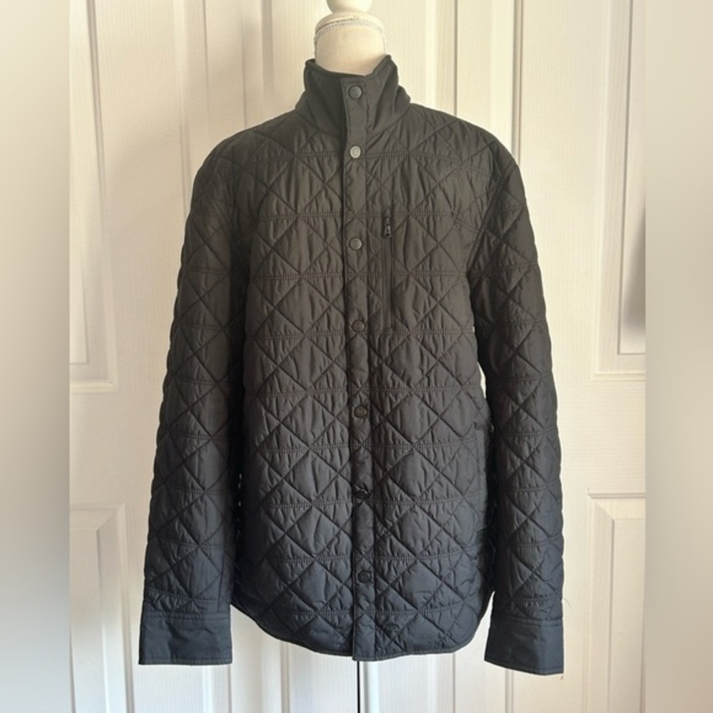 VICTORINOX Men Spring-Fall Jacket, Black, Size Medium